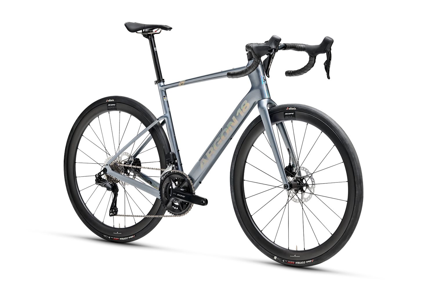 Argon 18 Krypton Shimano 105 Di2 Bike, Colour: Rainbow Grey, Size: XS