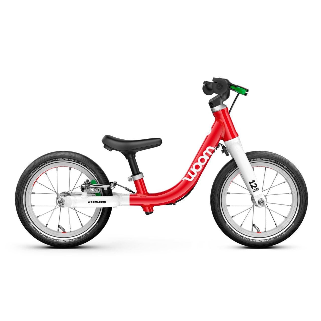 Woom Go 1 Balance Bike, Colour: Red