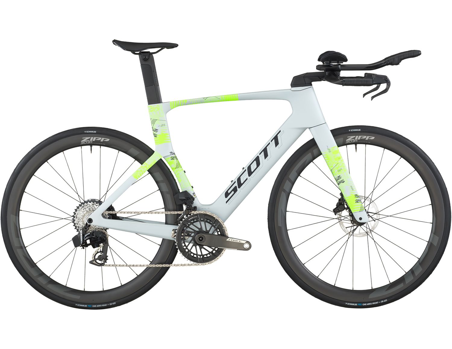 Scott Foil RC TRI Bike 2026 - Cumulus White