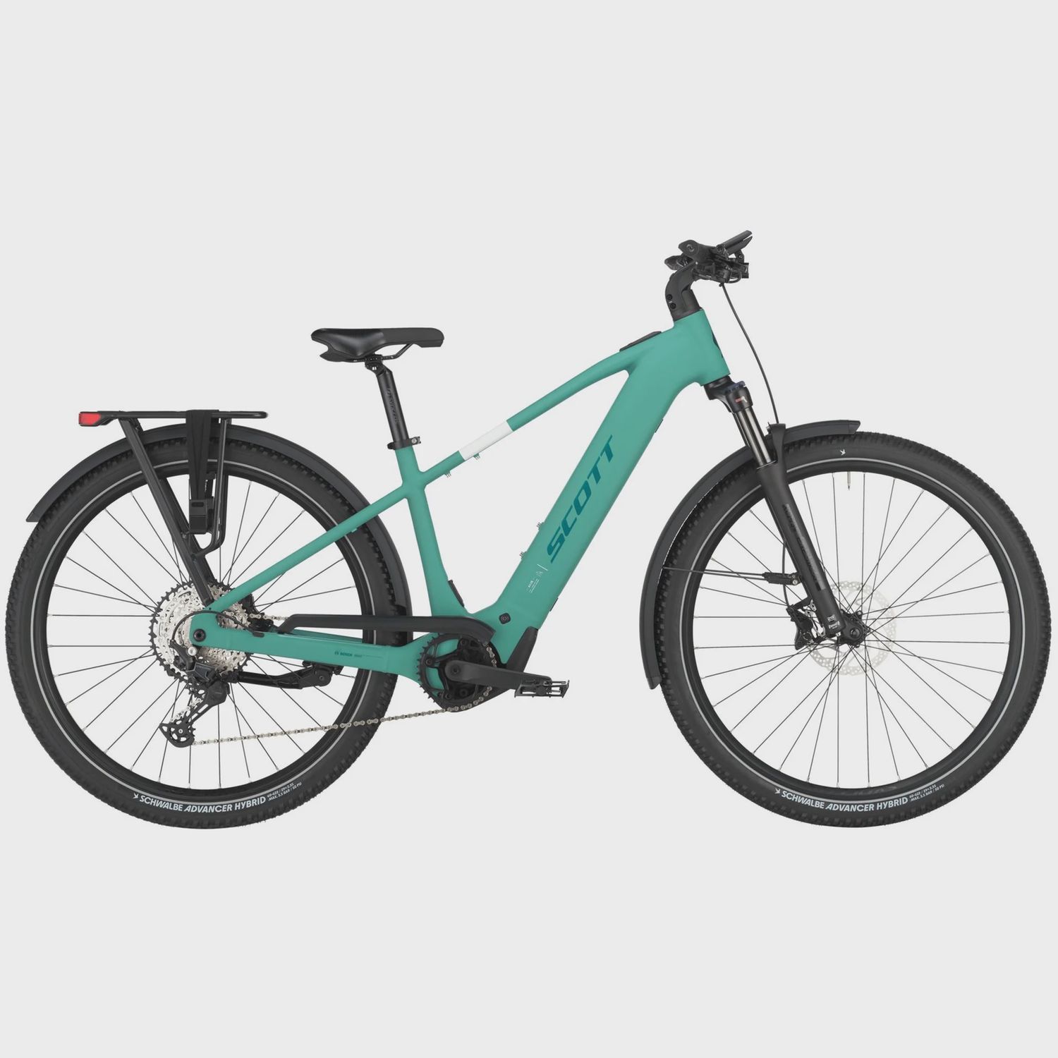 Scott Axis 20 Electric Hybrid Bike 2026 - Aventurine Green