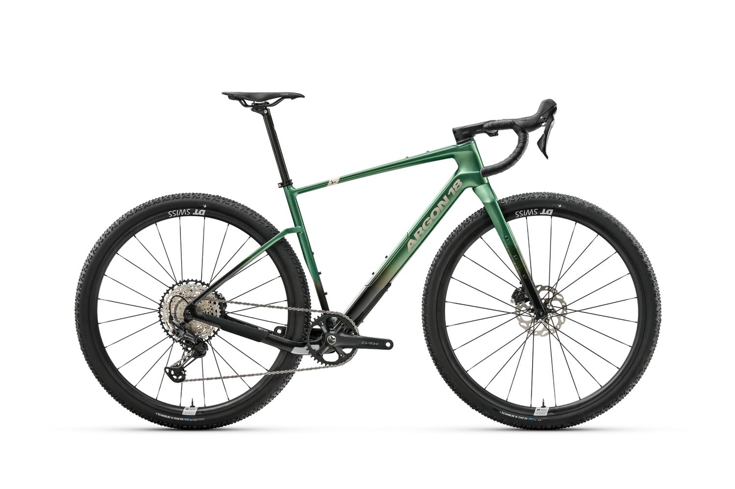 Argon 18 Dark Matter GRX RX610/822 Gravel Bike 2026 - Cactus Green