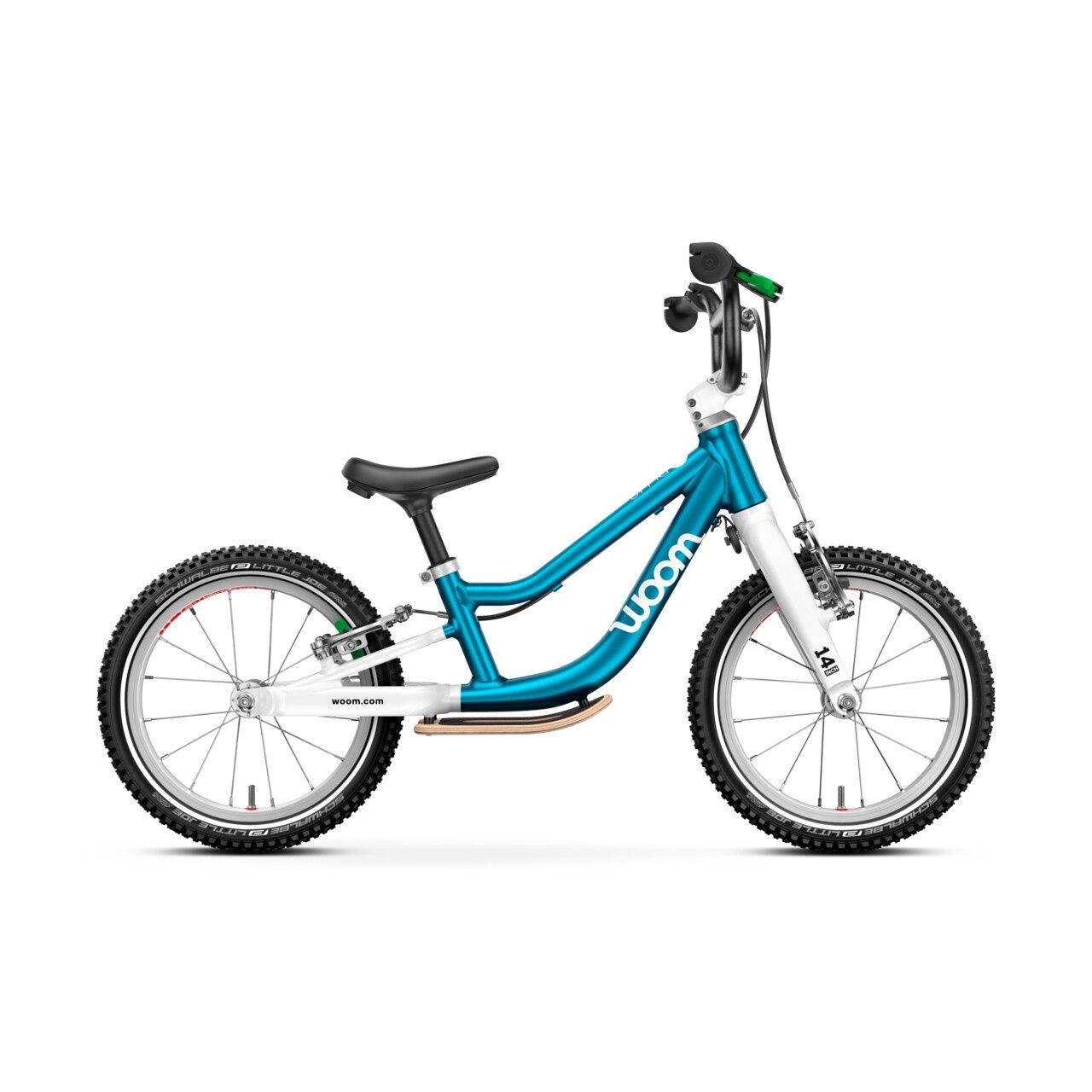 Woom GO 1 PLUS Balance Bike - Blue