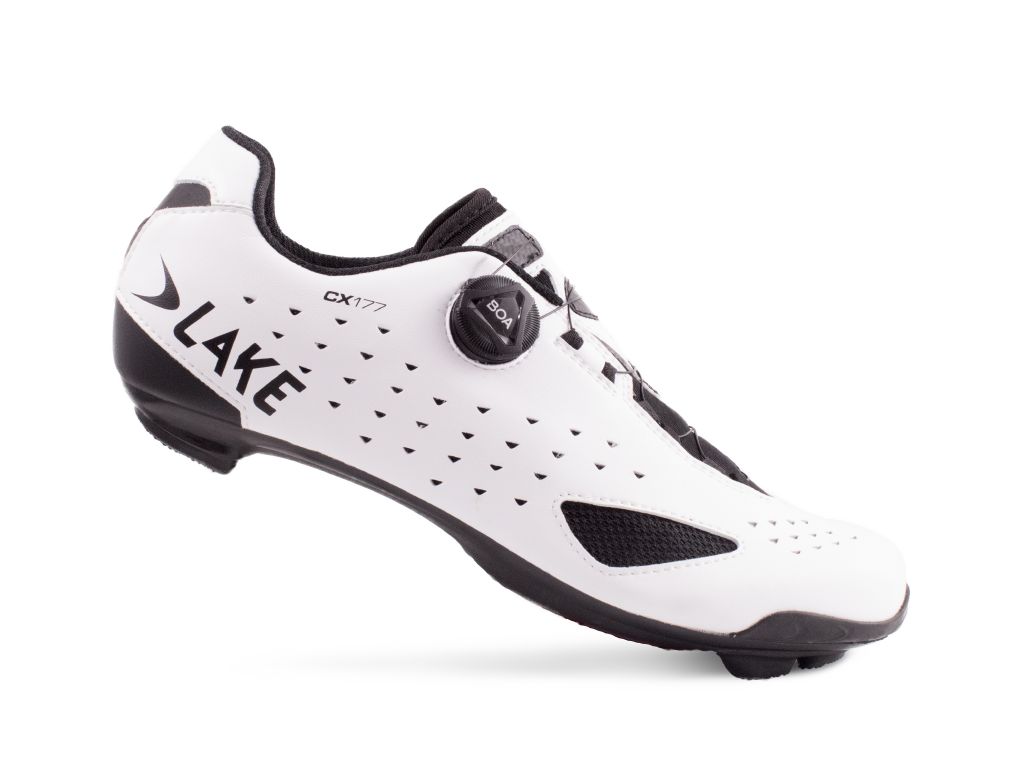 Lake CX177 Road Shoe, Colour: White, Fit: Regular, Size: EU37