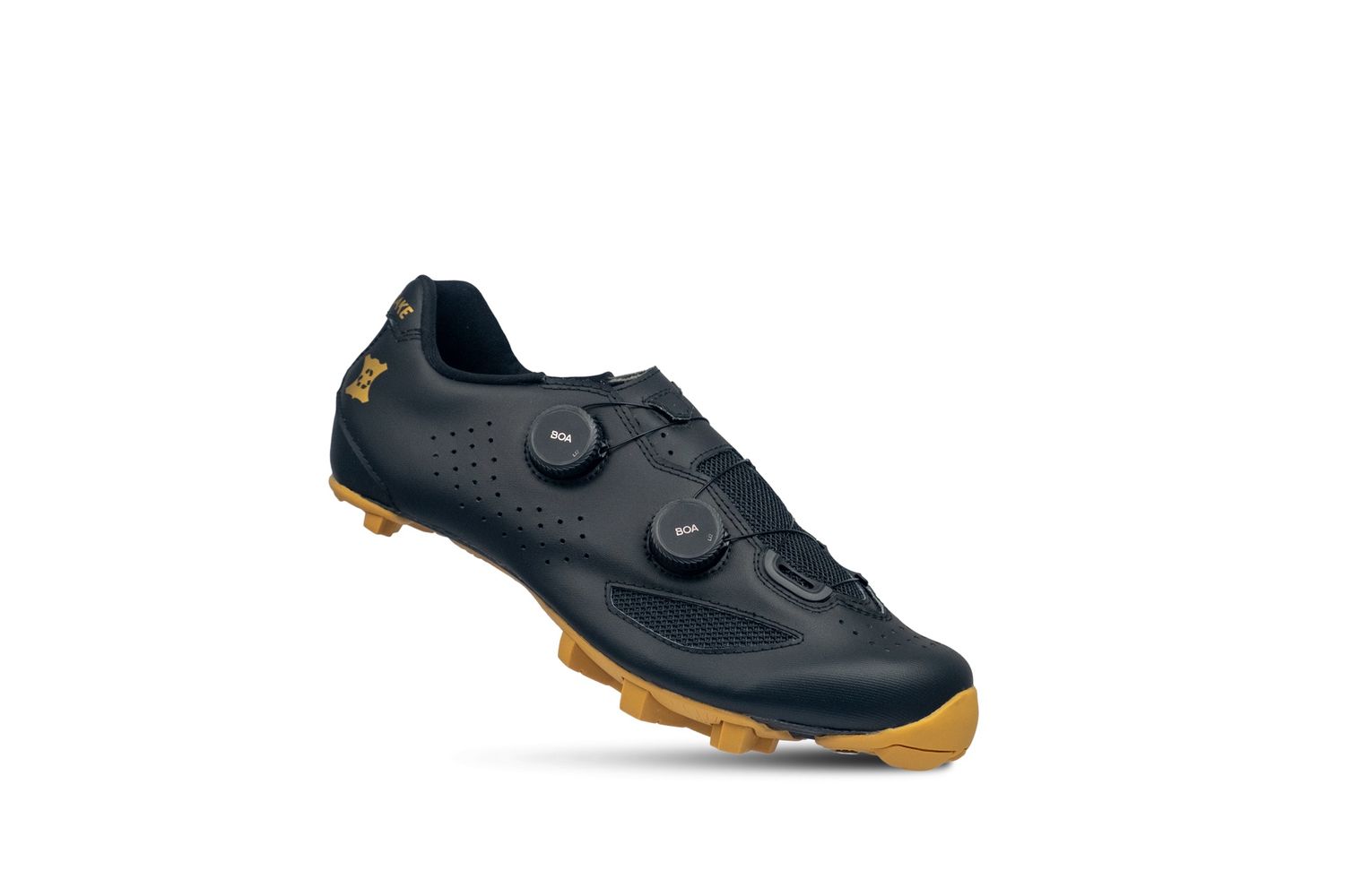 Lake MX239 Gravel Shoe, Colour: Black / Gold, Fit: Regular, Size: EU39