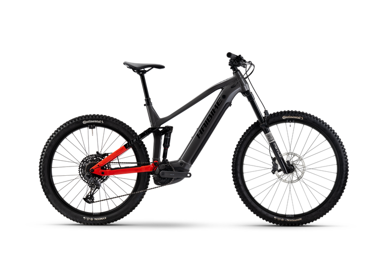 Haibike ALLMTN 4 Full Sus Mountain E-Bike 2026 - Red/Black