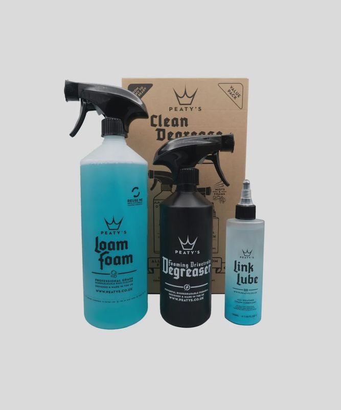 Peaty's Wash Degrease Lubricate Bicycle Cleaning Kit