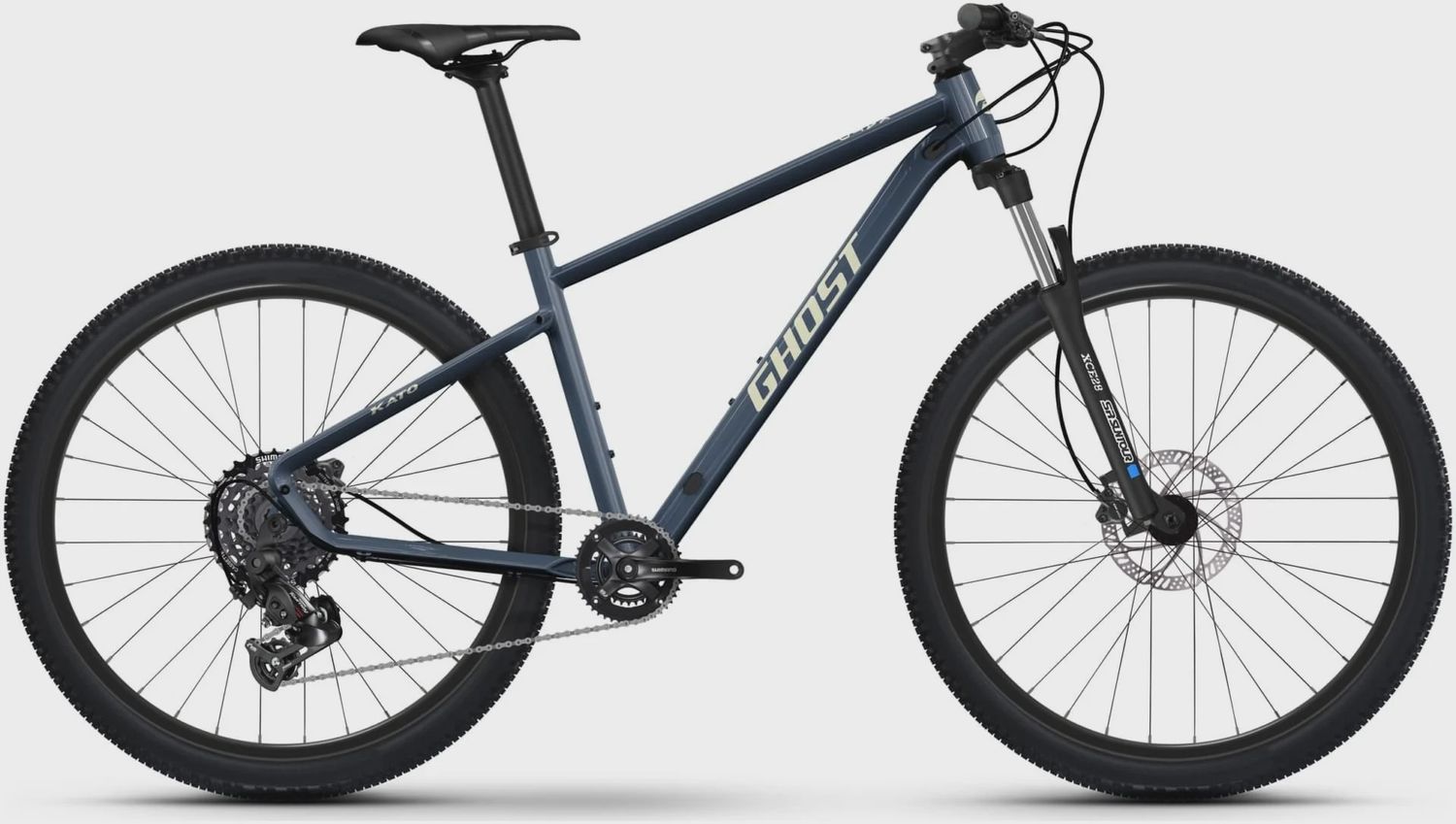 Ghost Kato Hardtail Mountain Bike 2026 - Blue/Green