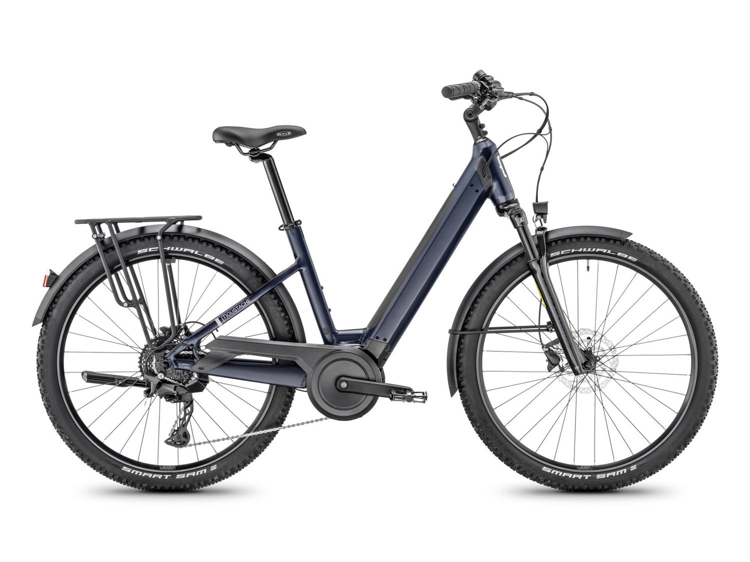 Moustache Open Xroad ES Hybrid E-Bike 2026 - Dark Blue