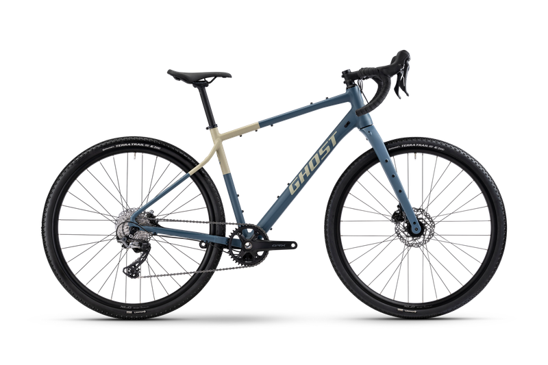 Ghost Asket Gravel Bike 2026 - Slate Blue/Beige
