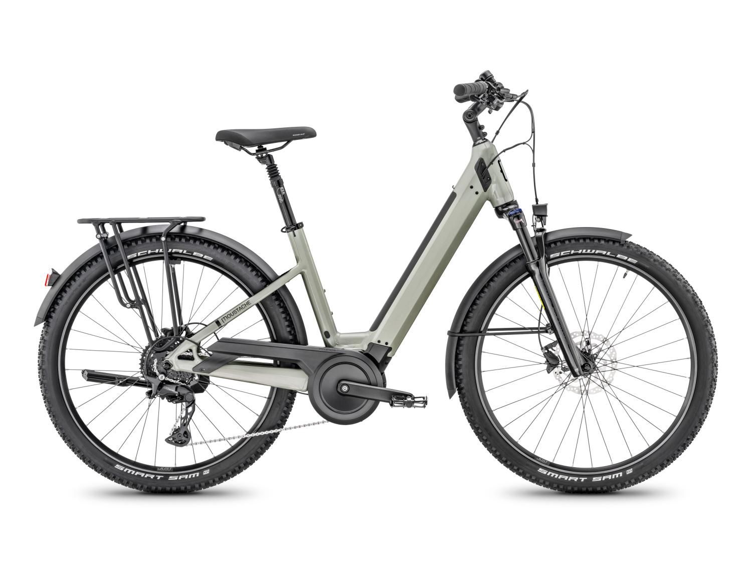 Moustache Open Xroad ES Hybrid E-Bike 2026 - Chalk Glossy
