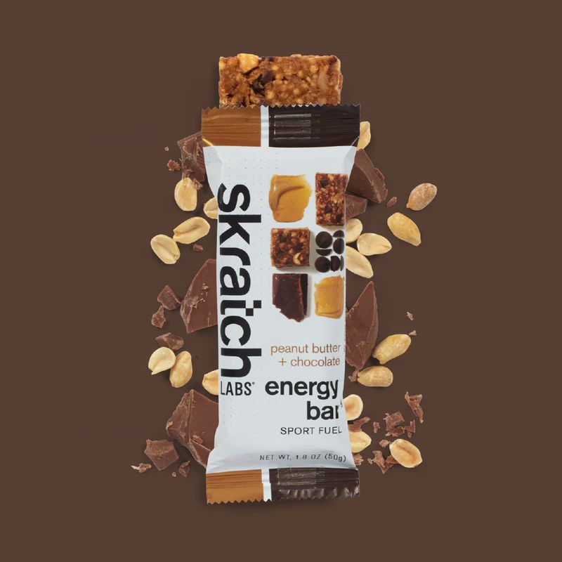 Skratch Labs Energy bars - Peanut Butter/Chocolate - BBE January 2026