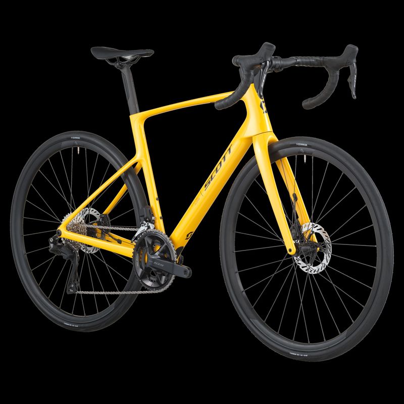 Scott Addict 40 Road Bike 2026 - Vivid Yellow