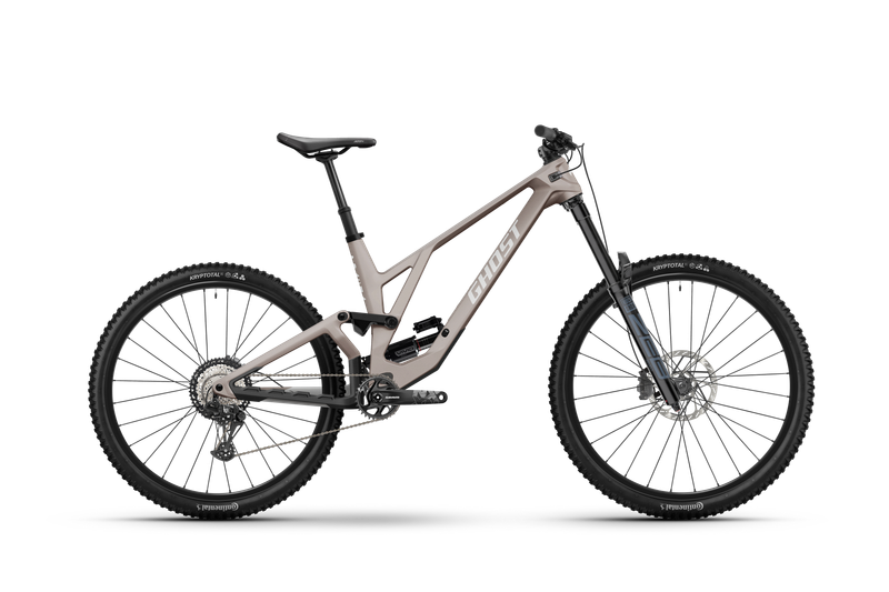 Ghost Poacha Full Sus MTB 2026 - Grey/Brown