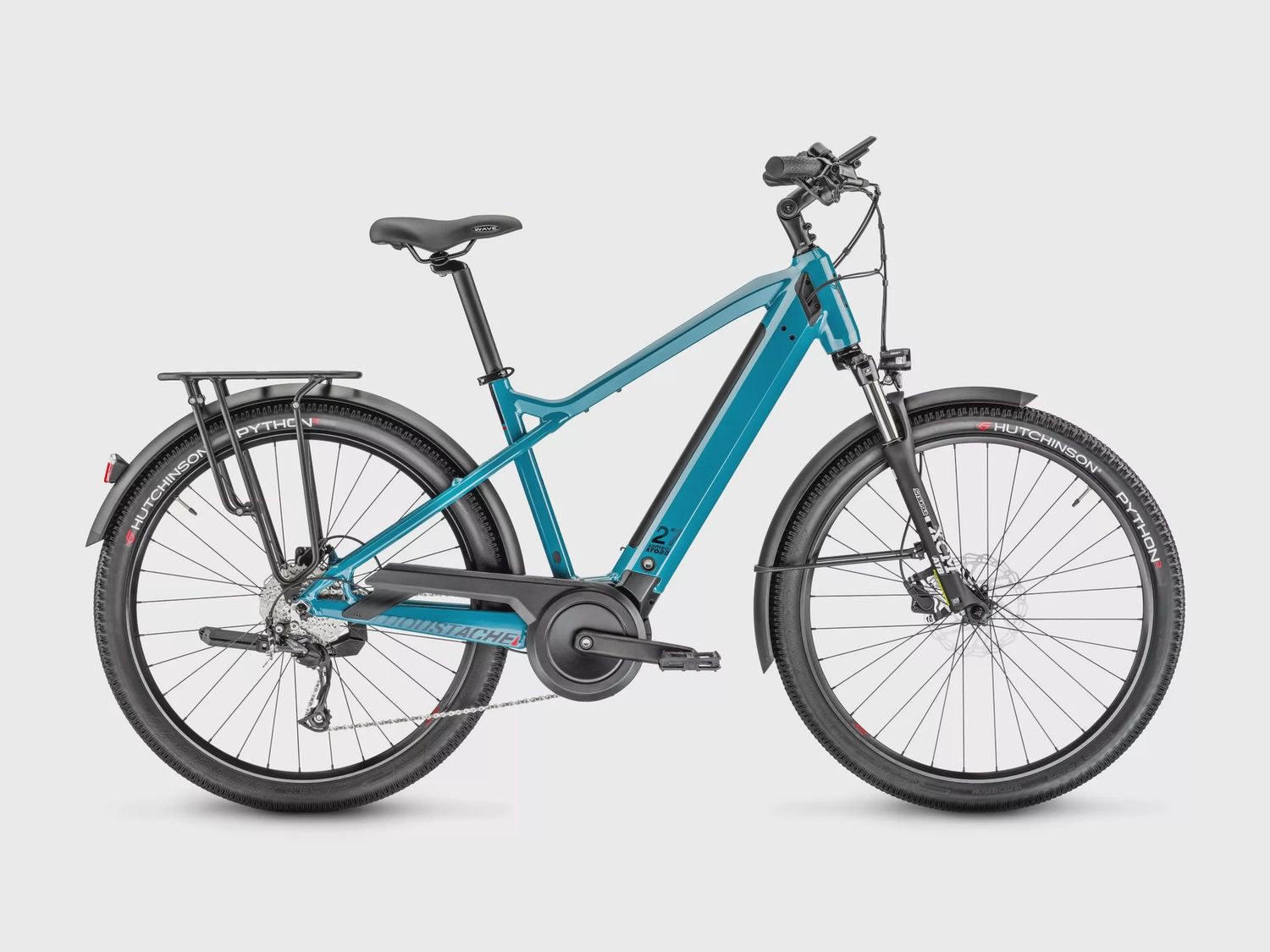 Moustache Standard Xroad ES Hybrid E-Bike 2026 - Petrol Blue Glossy