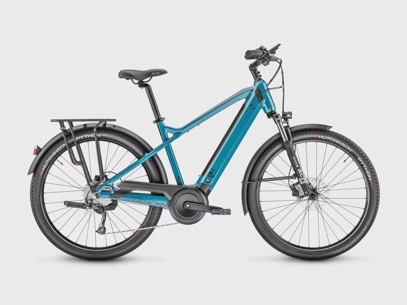 Moustache Standard Xroad ES Hybrid E-Bike 2026 - Petrol Blue Glossy