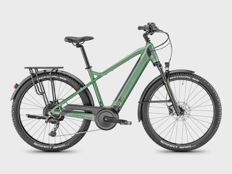 Moustache Standard Xroad ES Hybrid E-Bike 2026 - Pastel Green Glossy