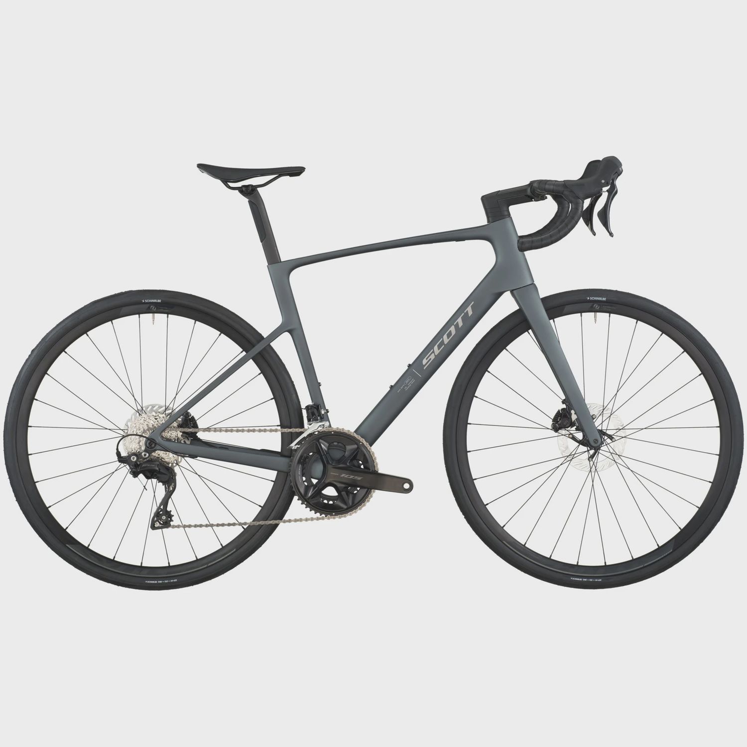 Scott Addict 50 Road Bike 2026 - Carbon Grey