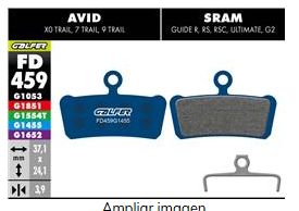 Galfer Disc Brake Pads - G1455