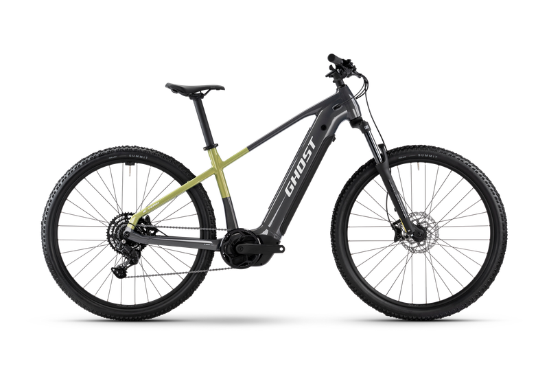 GHOST E-TERU E-Bike Mountain Bike 2026 - Uni black eel/cactus - EX-DEMO