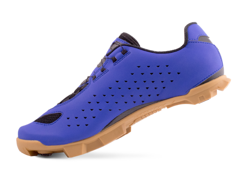 Lake MX219 MTB/Gravel Shoes - Blue/Gold