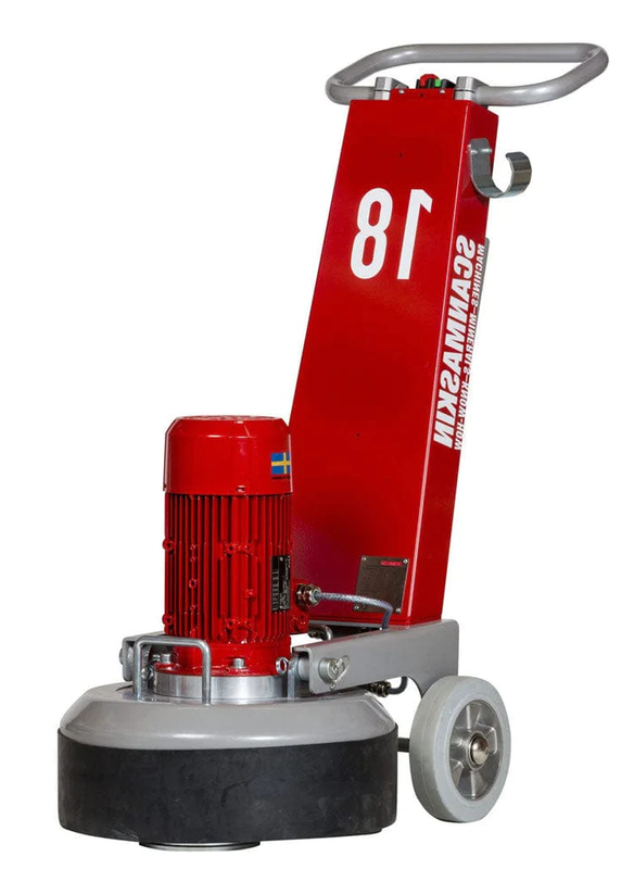Scanmaskin 18" Inch Propane Floor Grinder Polisher Counter Rotating