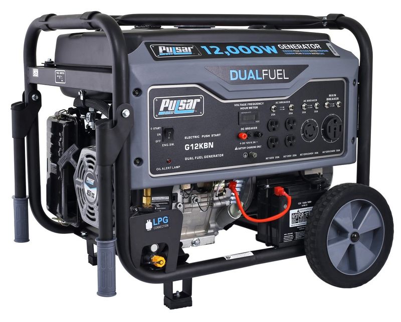 Duel Fuel Generator Pulsar $300 per day