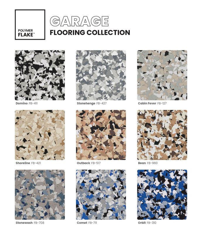 Torginol Vinyl Flake - Garage Collection