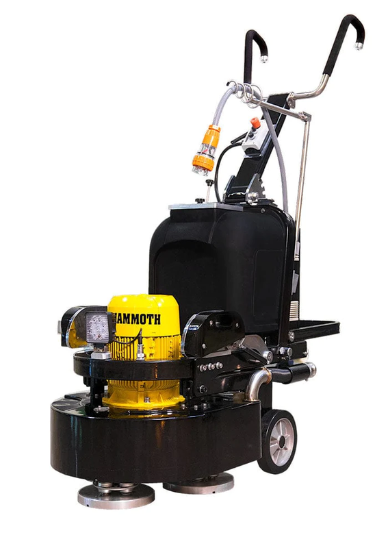 Baby Mammoth Floor Grinder Polisher 3 Head