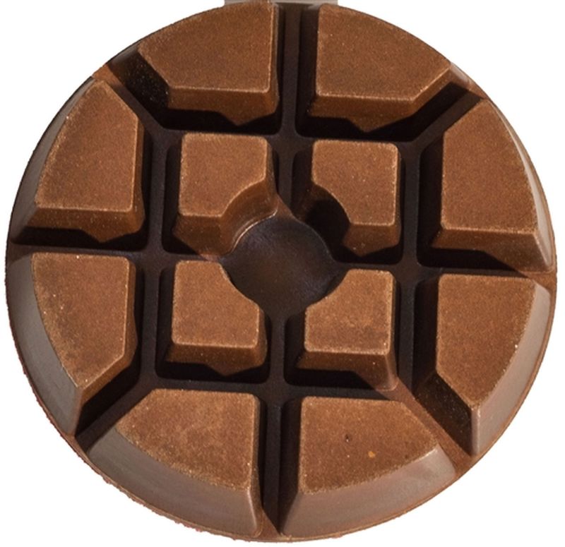 Copper Diamond Polishing Pads ShineX Wet Dry