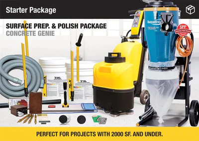 Genie 550 Grind & Polish Equipment Package
