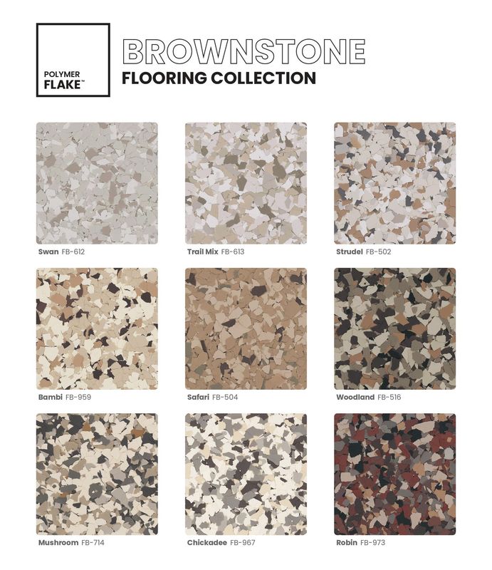 Torginol Vinyl Flake - Brownstone Collection