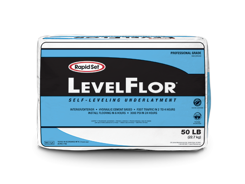 Rapid Set LevelFlor Self-Leveling Underlayment