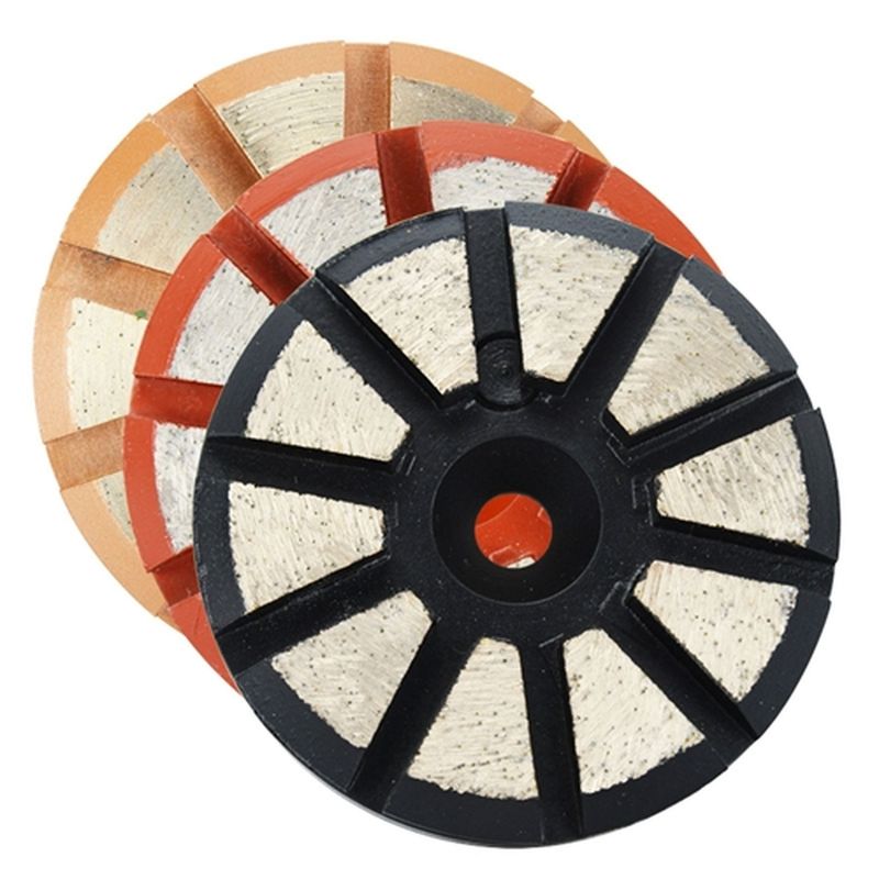 10 Segment Diamond Grinding Pad 3"