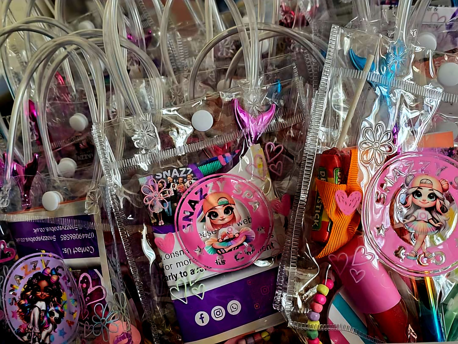 Oh Snazzy Spa PVC Deluxe Party Bag ✨💖