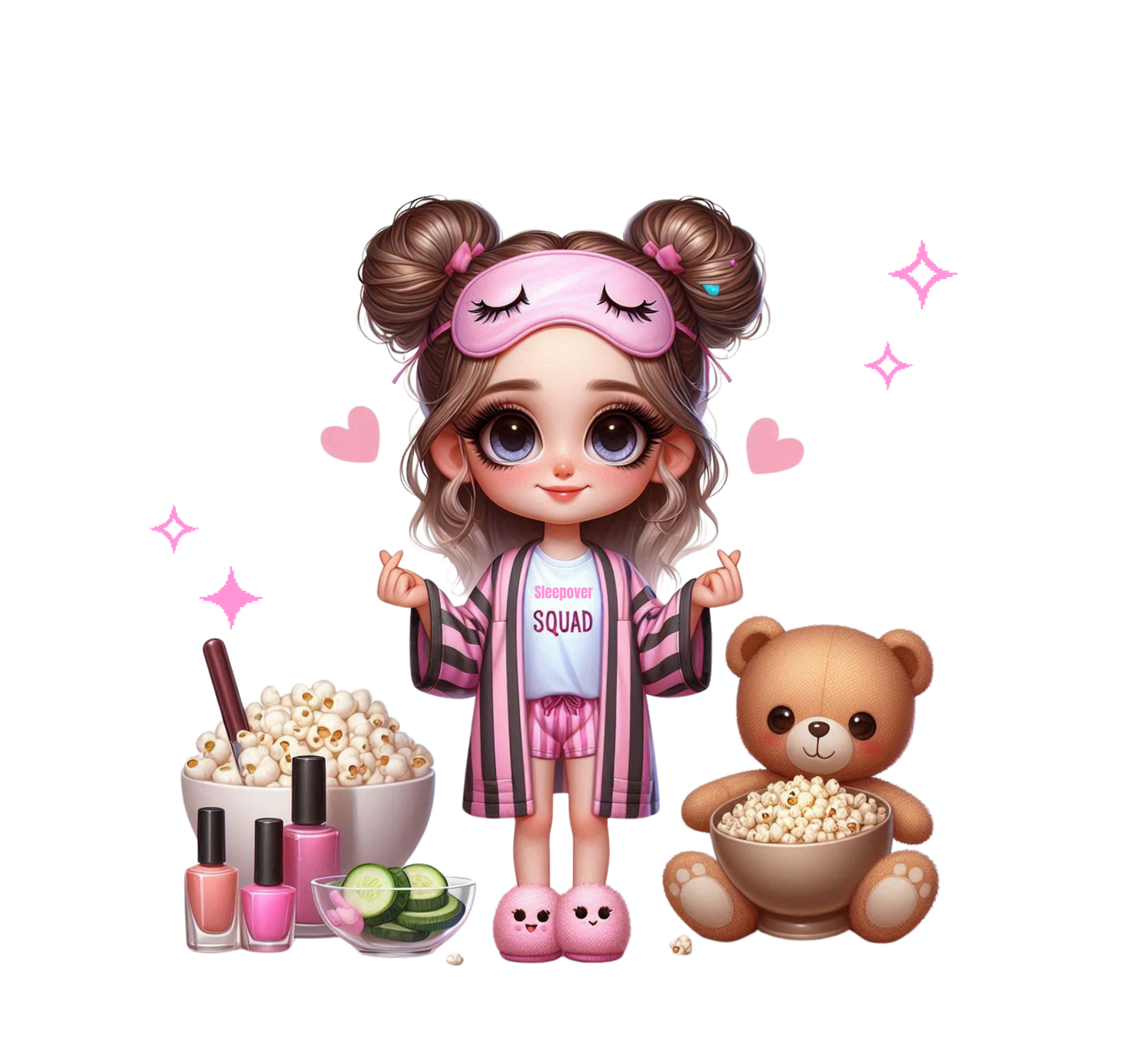 💖 Preppy Girl Pamper Box – The Ultimate Aesthetic Spa Experience