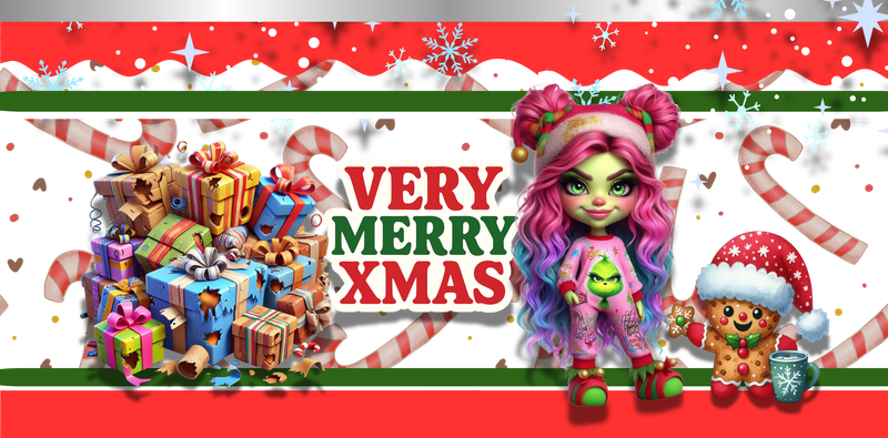 💚 Grinch-Inspired Pamper Box – “Resting Grinch Face” Edition 🎄