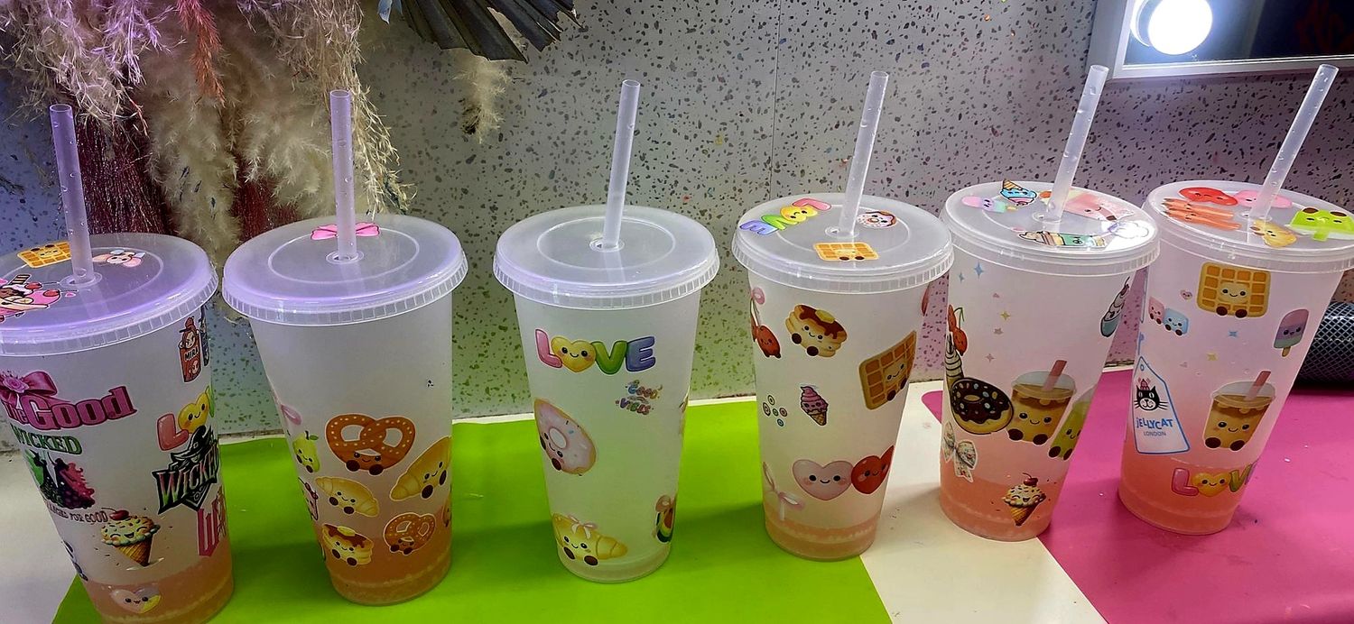 Tumbler Decorating Party Kit for 6