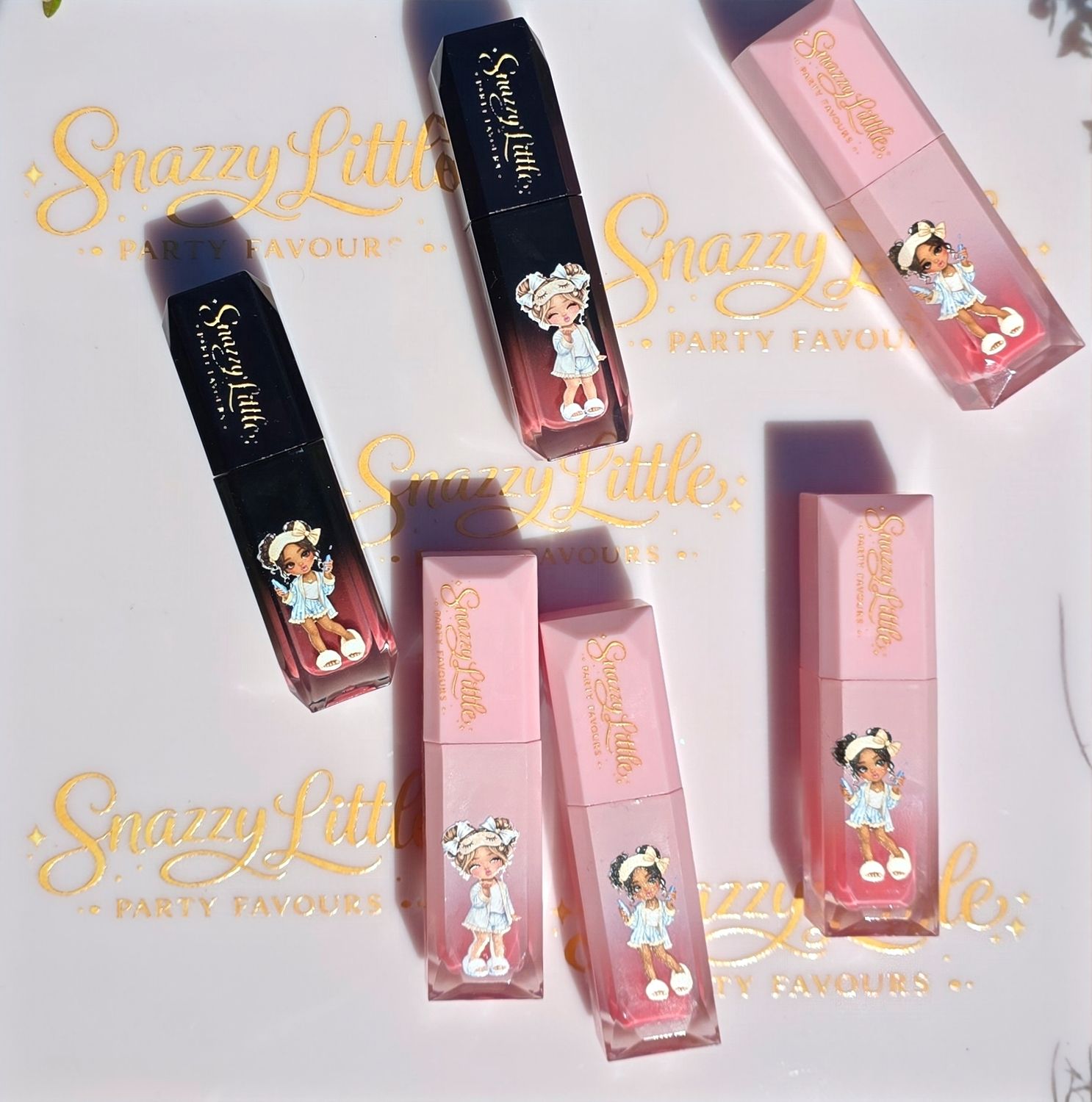 Luxury Themed Lip Gloss Party Bag Fillers – Set of 6 (15ml Each) Luxury Themed Lip Gloss Party Bag Fillers – Set of 6 (15ml Each)