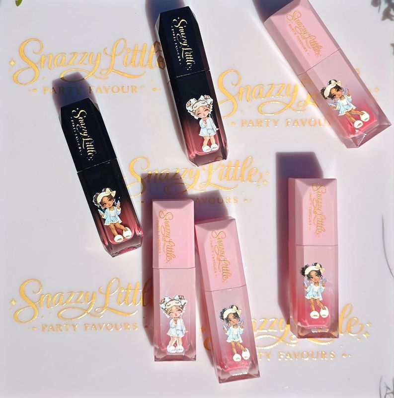 Luxury Themed Lip Gloss Party Bag Fillers – Set of 6 (15ml Each)