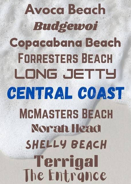 Central Coast Tea Towel