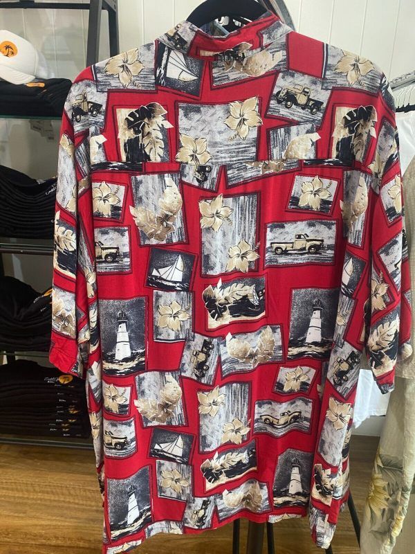 Vintage Hawaiian Shirt By Puritan Front View