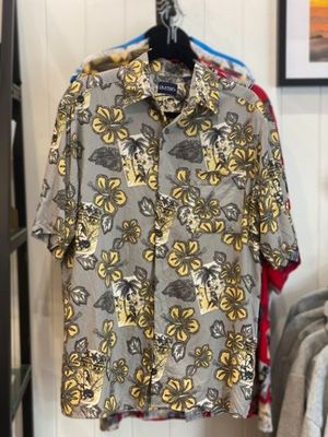 Vintage Hawaiian Shirt By Puritan Front View