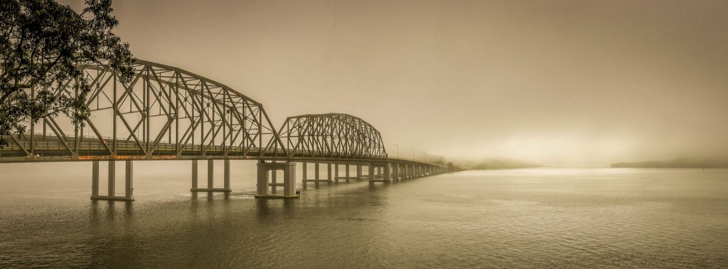 Brooklyn Bridge Panorama - 120x40cm On Canvas