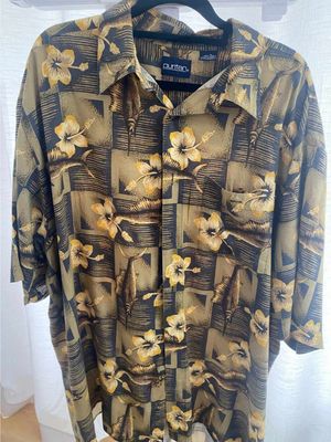 Vintage Hawaiian Shirt By Puritan Front View