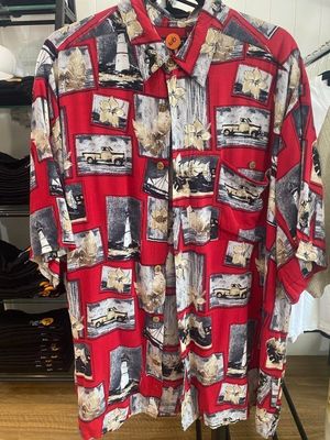 Vintage Hawaiian Shirt By Puritan Front View