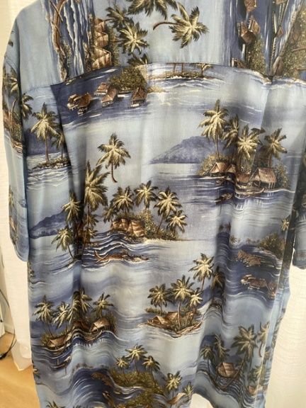 Croft & Borrow Vintage Hawaiian Shirt Front View