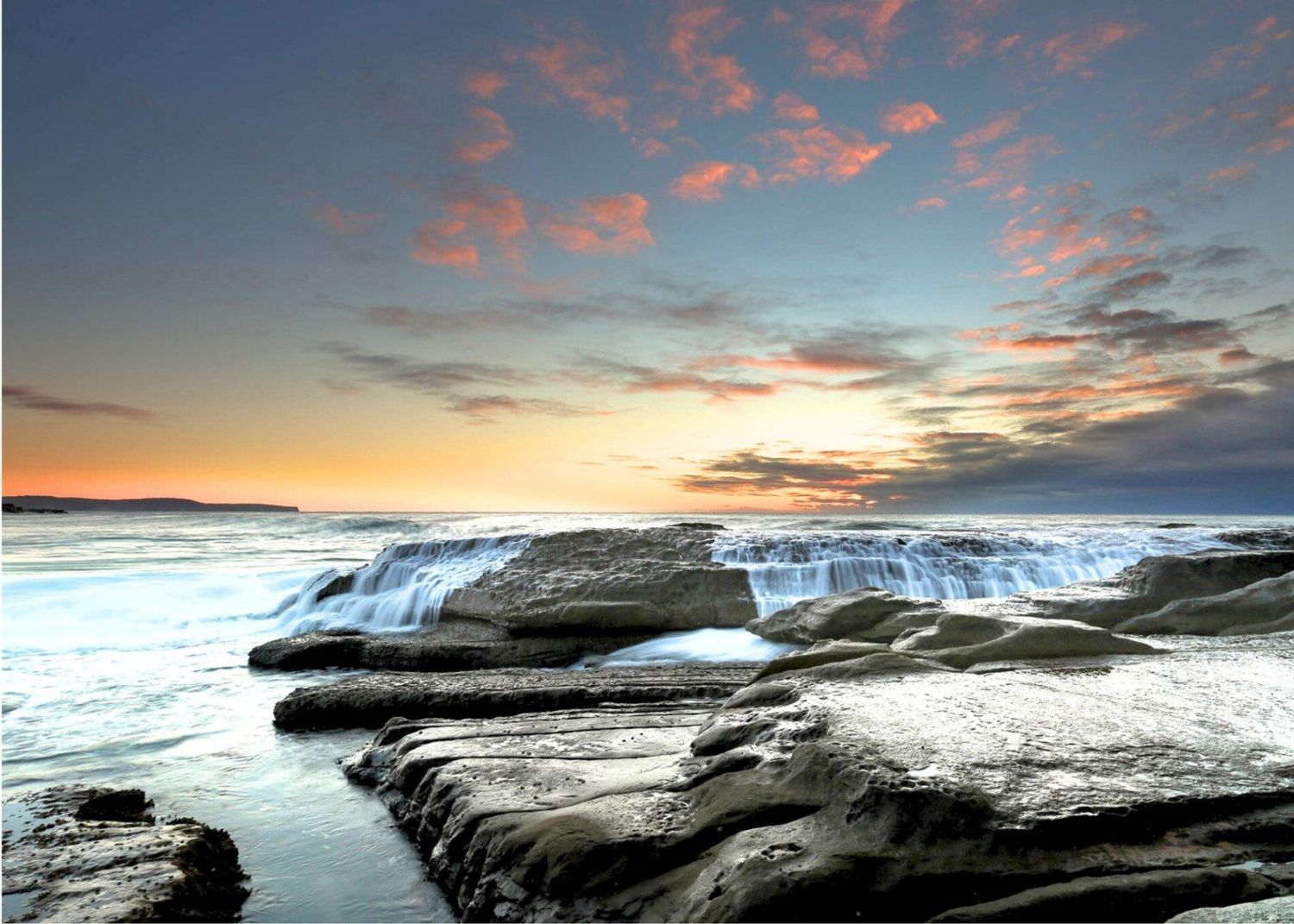 Placemat Set: Moving Water 1