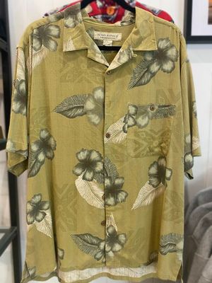 Vintage Hawaiian Shirt By Island Republic Front View