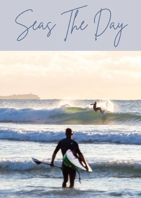 Seas The Day Tea Towel