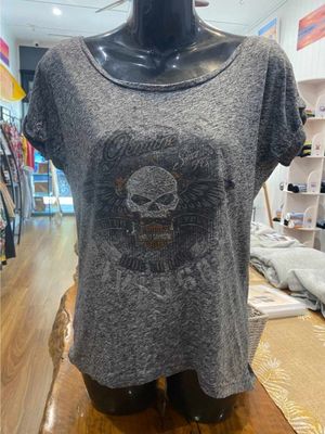 Ride To Live Harley Davidson Shirt Front View